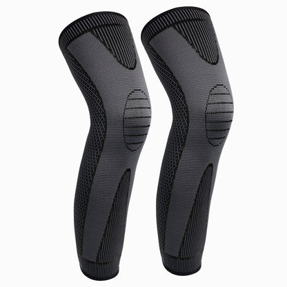 Extended Sports Knee Pads Tight Compression Leg Sleeves
