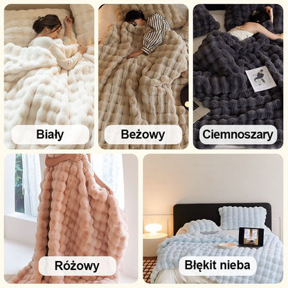 ✨A must-have for keeping warm in winter🎁Soft and fluffy blanket