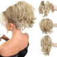 Synthetic Claw Clip In Ponytail Hair Extensions Diy Hairpiece Hair Bun