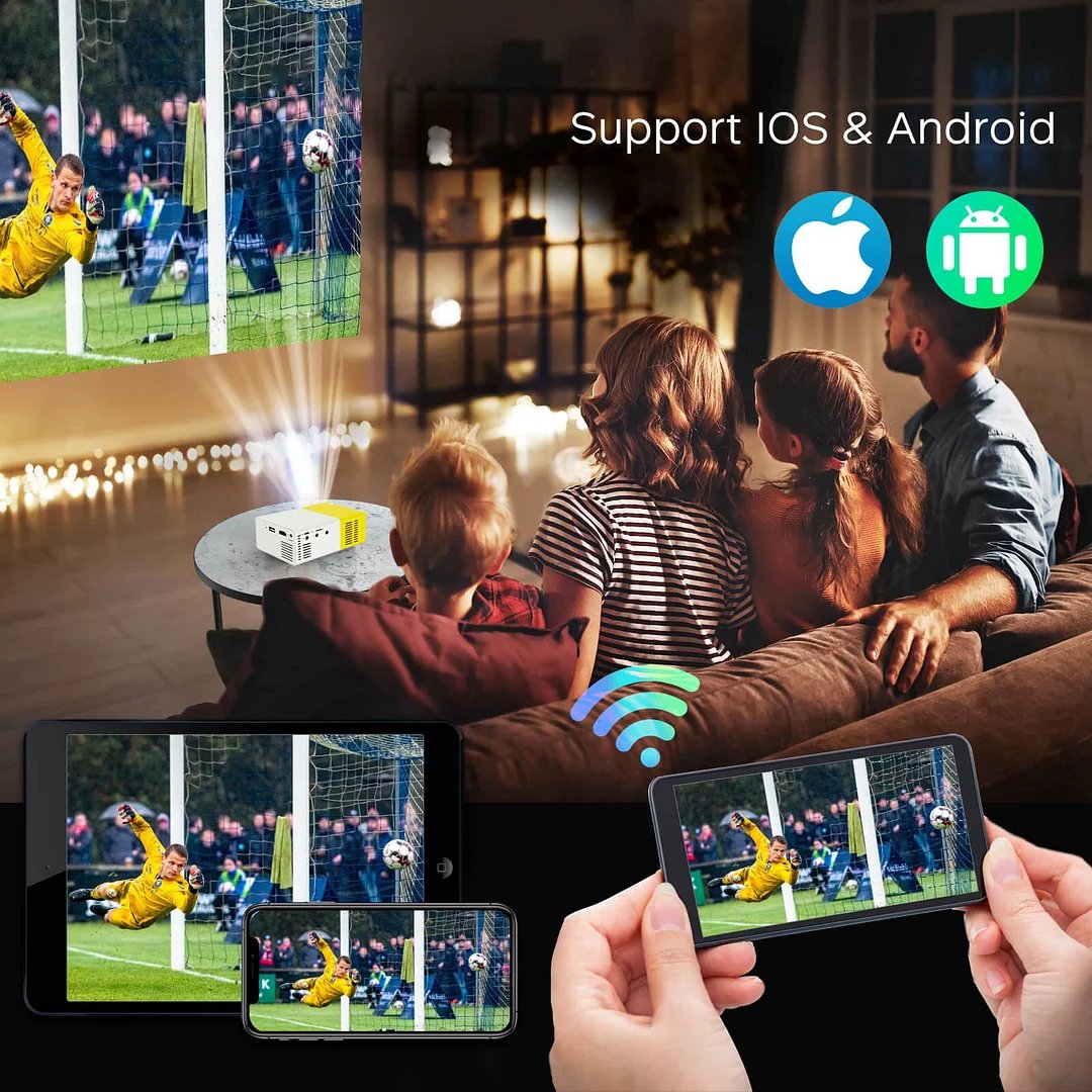 🔥HOT SALE-LED Home HD Mini Portable Micro Projector – keoepro