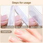 Durable Crystal Glass Fingernail File For Nail Care